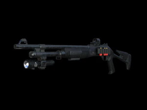 remington 887 nitro mag shotgun 3D Model