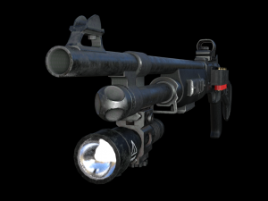 remington 887 nitro mag shotgun 3D Model