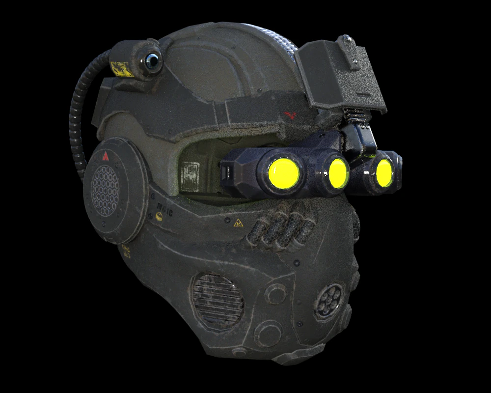 tactical assault night vision 3D Model .c4d .max .obj .3ds .fbx .stl .blend 