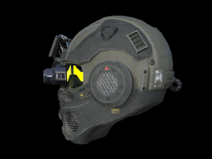 tactical assault night vision 3D Model