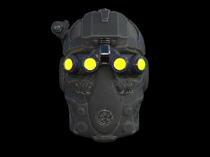 tactical assault night vision 3D Model