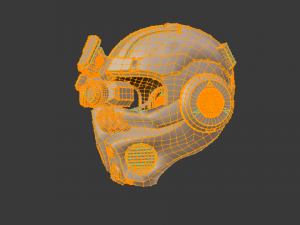tactical assault night vision 3D Model