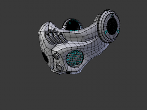 tactical assault night vision 3D Model