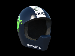 race helmet 3D Model