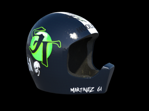 race helmet 3D Model