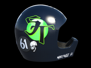 race helmet 3D Model