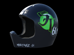 race helmet 3D Model