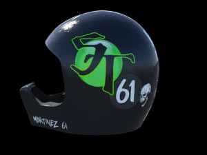 race helmet 3D Model