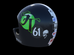 race helmet 3D Model