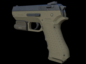 9mm handgun 3D 모델