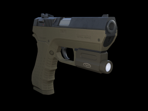 9mm handgun Model 3D