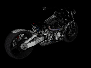 street bike 3D Model