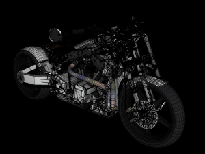 street bike 3D Model