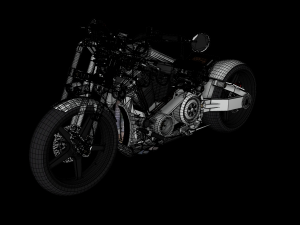 street bike 3D Model