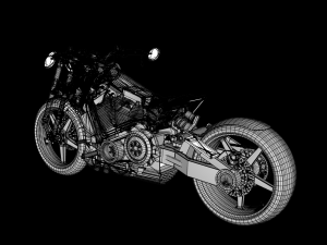 street bike 3D Model
