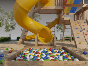 playground part 002 3D Модель