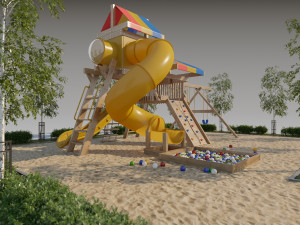 playground part 002 3D Модель
