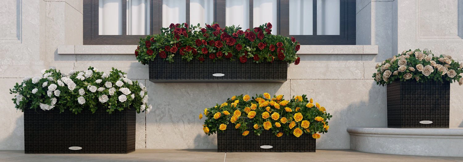 flower decor rouse part 001 3D Model .c4d .max .obj .3ds .fbx .stl .blend 