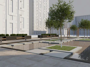 arredo urbano parte 012 Modello 3D