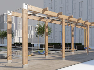 street decor part 012 3D Model