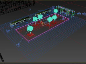 street decor part 012 3D Model