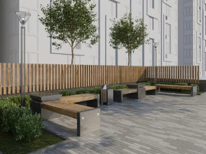 arredo urbano parte 020 Modello 3D