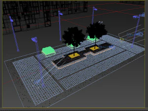 street decor part 020 3D Model