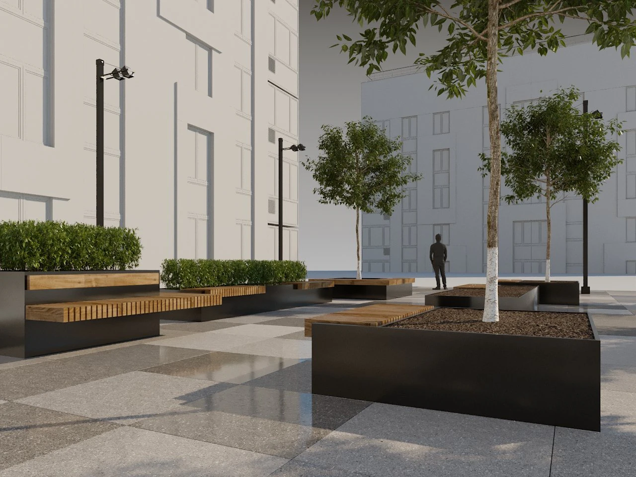 street decor part 022 3D Model .c4d .max .obj .3ds .fbx .stl .blend 