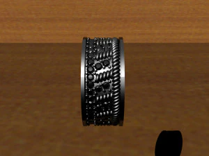 black ring 3D Model