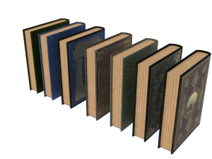 book pack 7 books 3D Model