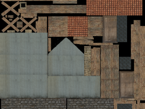 medieval house 3D 模型