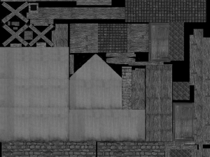 medieval house 3D 模型