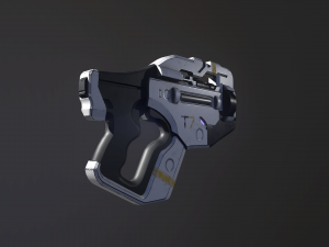 me3 talon t7 heavy pistol 3D Модель