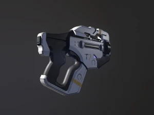 me3 talon t7 heavy pistol 3D Model
