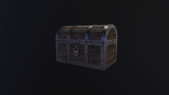 medieval chest Modelo 3D .c4d .max .obj .3ds .fbx .stl .blend 