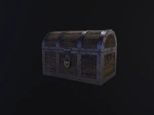 medieval chest 3D Model