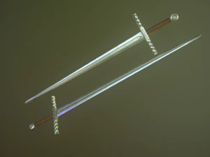 medieval swords 3D Model