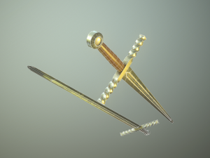 medieval swords 3D मॉडल