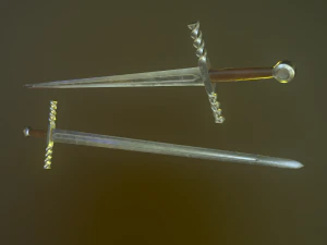 medieval swords 3D Model