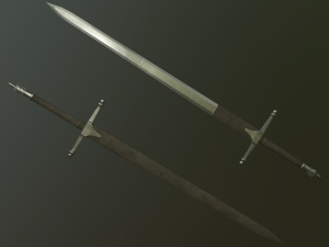 medieval swords 3D मॉडल
