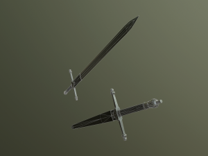 medieval swords 3D मॉडल