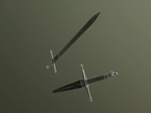 medieval swords 3D Model