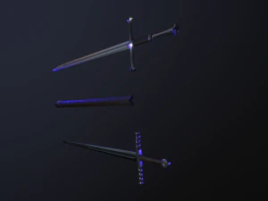 medieval swords 3D Model