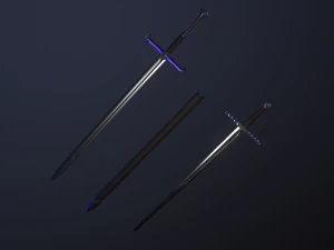 medieval swords 3D Model