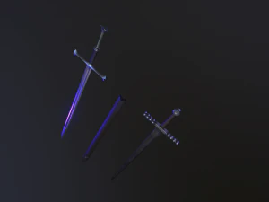 medieval swords 3D Model