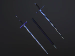 medieval swords 3D Model