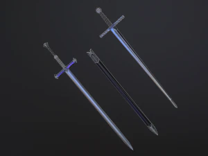 medieval swords 3D Model
