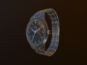 hand watch fossil 3D मॉडल