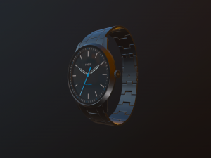 hand watch fossil 3D मॉडल
