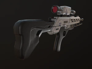 viper sniper rifle 3D Model